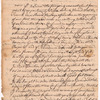 Livingston, Robert, Junr., addressed to Abraham Yates Junr., Esqr. at Albany