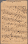 Livingston, Robert, Junr., addressed to Mr. Abraham Yates Junr., Merchant in Albany