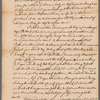 Livingston, Robert, Junr., addressed to Mr. Abraham Yates Junr., Merchant in Albany