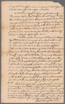 Livingston, Robert, Junr., addressed to Mr. Abraham Yates Junr., Merchant in Albany