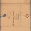 Livingston, Robert, Junr., addressed to Mr. Abraham Yates Junr., Merchant in Albany