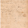 Livingston, Robert, Junr., addressed to Abraham Yates Junr., Esqr. at Albany