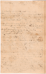 Livingston, Robert, Junr., addressed to Abraham Yates Junr., Esqr. at Albany