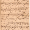 Livingston, Robert, Junr., addressed to Mr. Abraham Yates Junr., at Albany