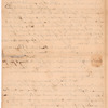 Livingston, Robert, Junr., addressed to Mr. Abraham Yates Junr., at Albany