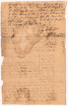 Yates, Abraham, Junr., addressed to "Sir."