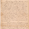 Livingston, Robert, Junr., addressed to Abraham Yates Junr. Esqr. at Albany