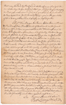 Livingston, Robert, Junr., addressed to Abraham Yates Junr. Esqr. at Albany