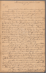 Livingston, Robert, Junr., addressed to Abraham Yates Junr. Esqr. in Albany