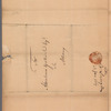 Livingston, Robert, Junr., addressed to Abraham Yates Junr. Esqr. in Albany