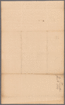Livingston, Robert, Junr., to Abraham Yates Junr