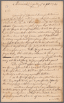 Livingston, Robert, Junr., addressed to Abraham Yates Junr. Esqr. at Albany