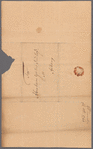 Livingston, Robert, Junr., addressed to Abraham Yates Junr. Esqr. at Albany