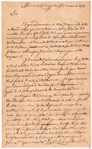 Livingston, Robert, Junr., addressed to Mr. Abraham Yates Junr., Merchant at Albany