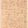 Livingston, Robert, Junr., addressed to Abraham Yates Esq. at Albany