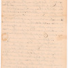 Livingston, Robert, Junr., addressed to Abraham Yates Esq. at Albany