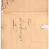 Livingston, Robert, Junr., addressed to Abraham Yates Esq. at Albany