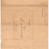 Livingston, Robert, Junr., addressed to Abraham Yates Esq. at Albany