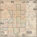 Map of Erie County, New York