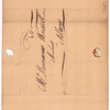 Wendell, Harmanus H., addressed to his father, Harmanus Wendell, Merchant in Albany