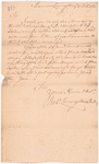 Livingston, Robert, Junr., addressed to Abraham Yates Esqr., Attorney at Law in Albany