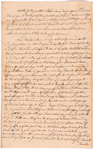 Livingston, Robert, Junr., addressed to Abraham Yates Junr. Esqr., Attorney at Law in Albany