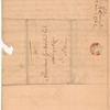 Livingston, Robert, Junr., addressed to Abraham Yates Junr. Esqr., Attorney at Law in Albany