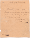 Duncan, John, addressed to Mr. William Corry Esq. in Albany