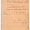 Corry, William, addressed to Mr. Joseph Howard, Merc[han]t in Montreal