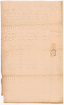 Corry, William, addressed to Mr. Joseph Howard, Merc[han]t in Montreal