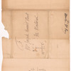 Corry, William, addressed to Mr. Joseph Howard, Merc[han]t in Montreal