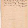 Yates, Abraham, Junr., draft of letter to Alexander McKay