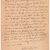Taylor, William, addressed to Mr. Ome La Grange living at the Hellebargh
