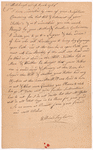 Taylor, William, addressed to Mr. Ome La Grange living at the Hellebargh