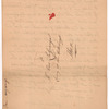 Taylor, William, addressed to Mr. Ome La Grange living at the Hellebargh