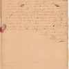 Rogers, John, addressed to Mr. Abraham Yates, attorney at law in Albany
