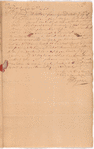 Rogers, John, addressed to Mr. Abraham Yates, attorney at law in Albany