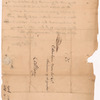 Yates, Robert, addressed to Abraham Yates Junr. Esqr., Chairman of the Comittee [sic], Albany