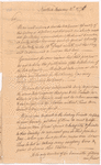 Brewster, Samuel, Addressed to Abraham Yates Junr., Esquire, Albany