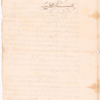 Gansevoort, Leonard, addressed to Abraham Yates Junr. Esqr., Chairman of the Comittee [sic] of the City and County of Albany