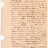 Yates, Christopher P., addressed to Abraham Yates Esq. and in his absence to Matthew Visscher Esq. in Albany