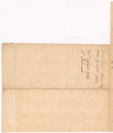 Morris, Robert, to Abraham Yates Esq., Loan Officer for New York