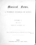 Musical news