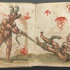 Scene of hellfire