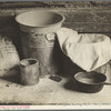 Kitchen utensils in a Blue Ridge Mountain home. Virginia