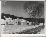 House and barns of large-scale dairy farm. Windsor County, New Hampshire [i.e. Vermont?]