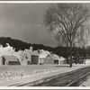 House and barns of large-scale dairy farm. Windsor County, New Hampshire [i.e. Vermont?]