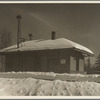 Railroad station. Coos County, New Hampshire