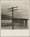 One of many substations inundated by the Shenandoah River. Virginia