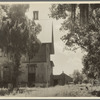 Abandoned mansion of the owner of a large sugarcane plantation. Plaquemines Parish, Louisiana